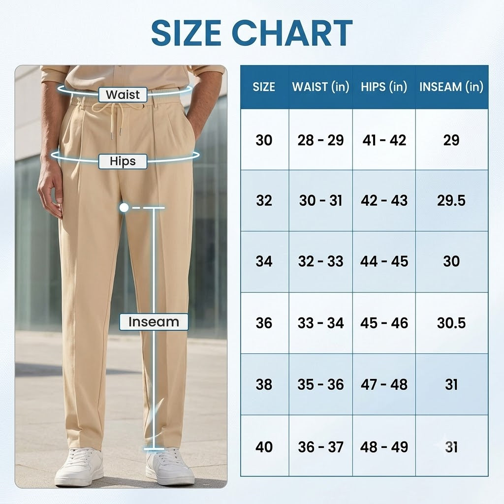 AirFlexion – LETZTER TAG 70 % RABATT – Stretch-Freizeithose mit lockerem Schnitt