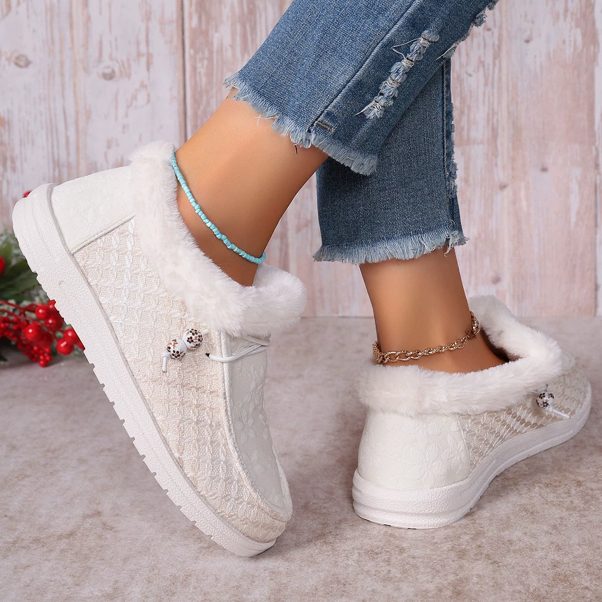🔥Christmas Day Sale 50% OFF🔥Women's Style Slip-On Winter Shoes