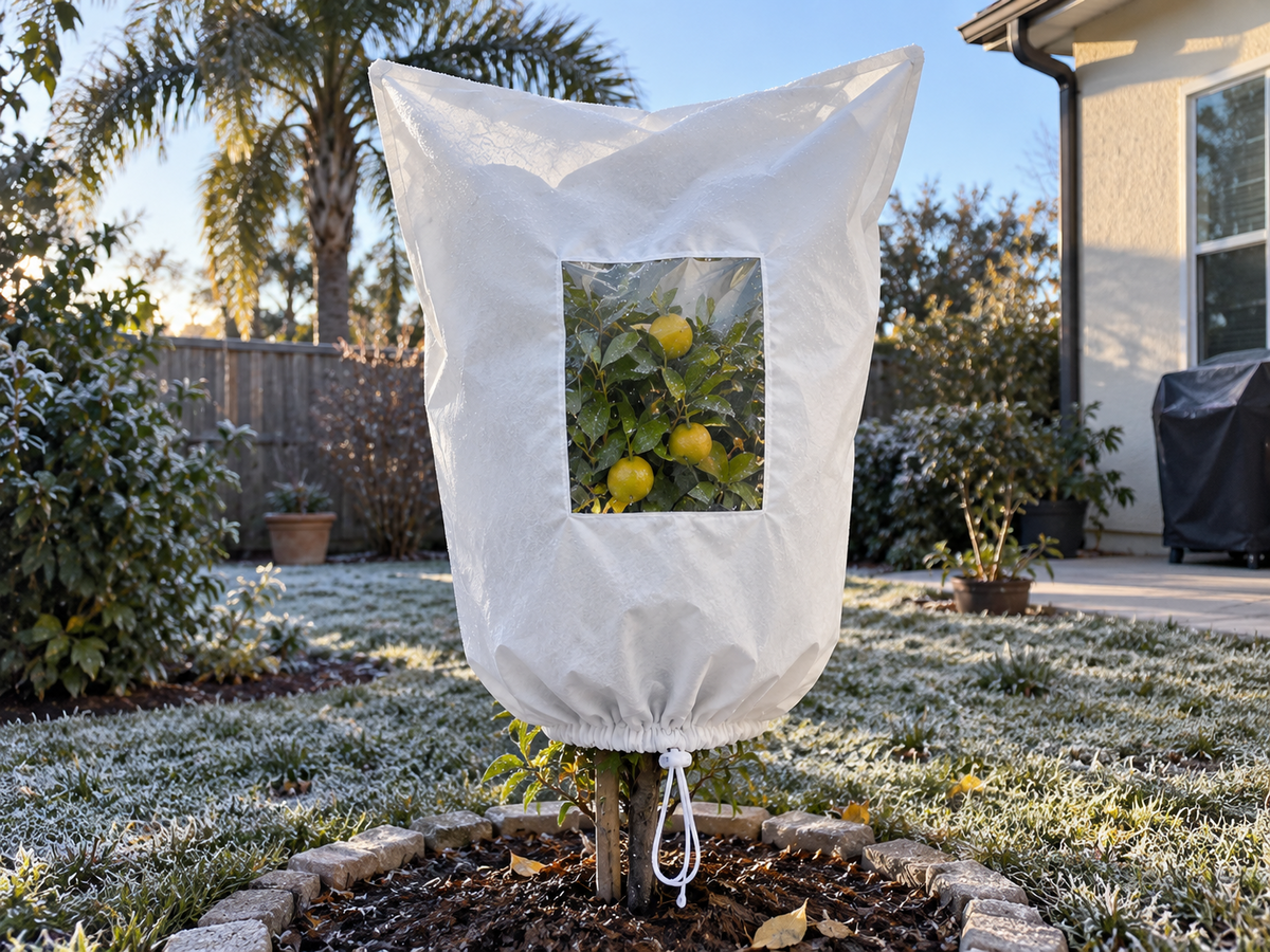 🌱Garden Frost Protection Cover ❄️– Reusable Cover for Pots, Shrubs & Young Trees