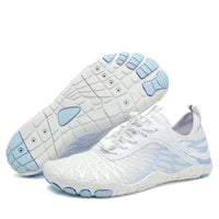White / Light Blue