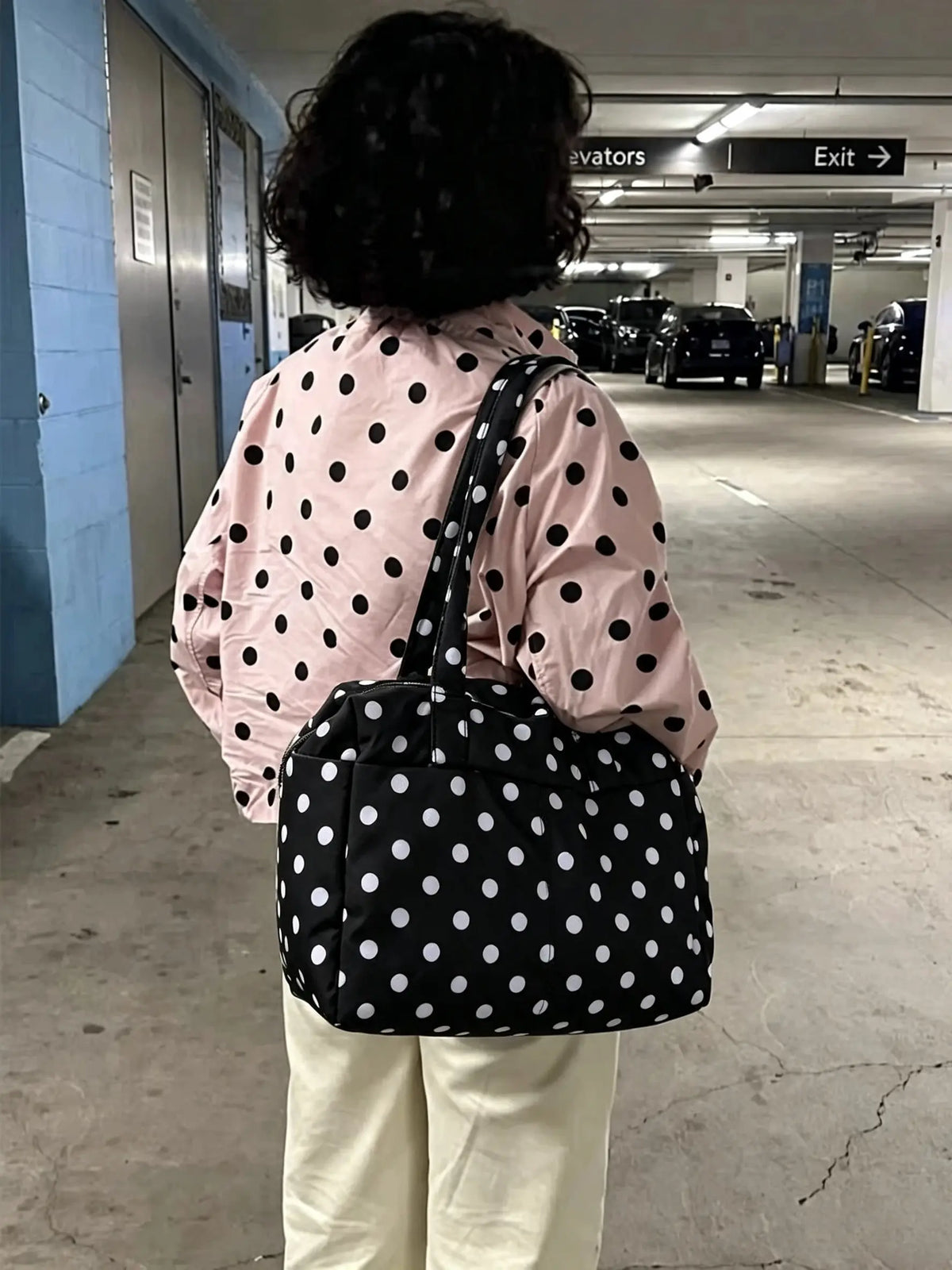 Everyday Cloud Top Handle Tote Bag