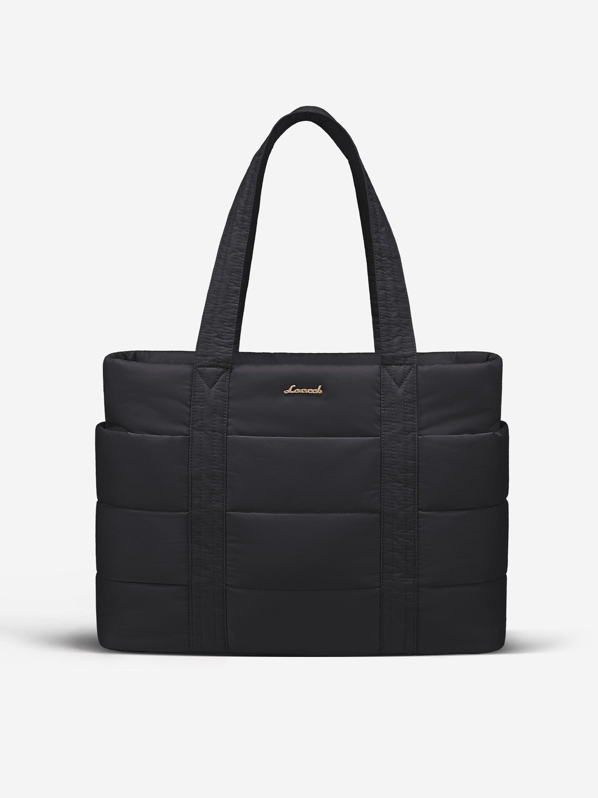 Large Puffer Work Tote Bag, 15.6" 17"