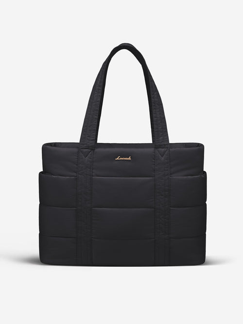 Large Puffer Work Tote Bag, 15.6" 17"