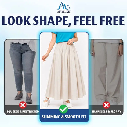 AiryLuxe – Elegante Weite Hosenröcke für Damen
