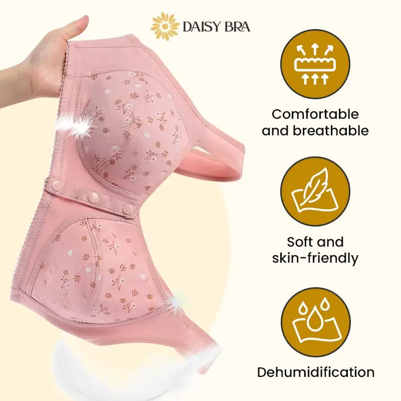 Daisy Bra – LETZTER TAG 80 % RABATT – Bequemer & Praktischer Vorderverschluss-BH