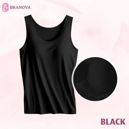 BraNova – Weiches Tanktop für Damen mit integriertem BH
