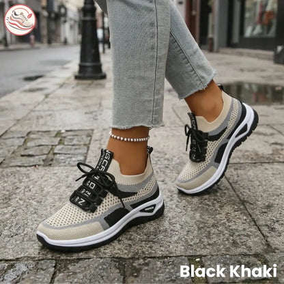 Orthora Comfy – Bequeme orthopädische Sneaker für Senioren mit Fußgewölbestütze
