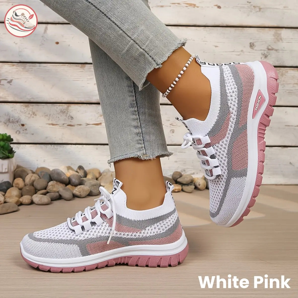 Orthora Comfy – Bequeme orthopädische Sneaker für Senioren mit Fußgewölbestütze