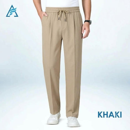 AirFlexion – LETZTER TAG 70 % RABATT – Stretch-Freizeithose mit lockerem Schnitt