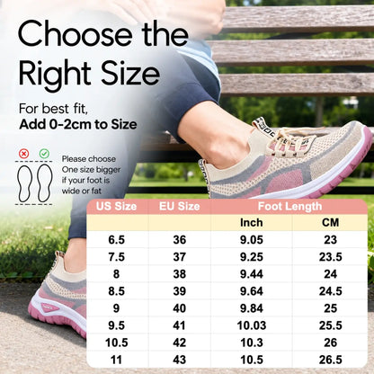Orthora Comfy – Bequeme orthopädische Sneaker für Senioren mit Fußgewölbestütze
