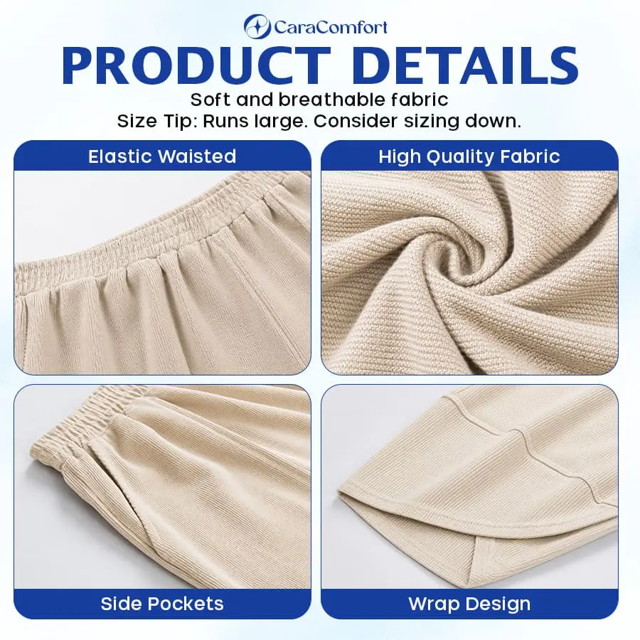 CaraComfort – Damen Ultra Stretch Weiche Bequeme Freizeithose