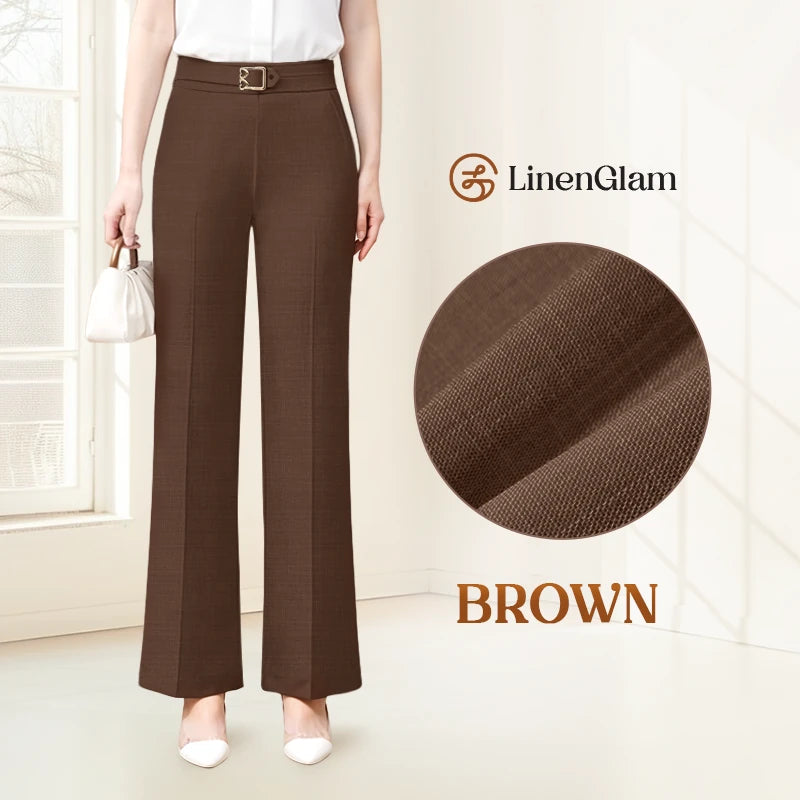 LinenGlam - LAST DAY 70% OFF - Women's All-Season Wide Leg Pants