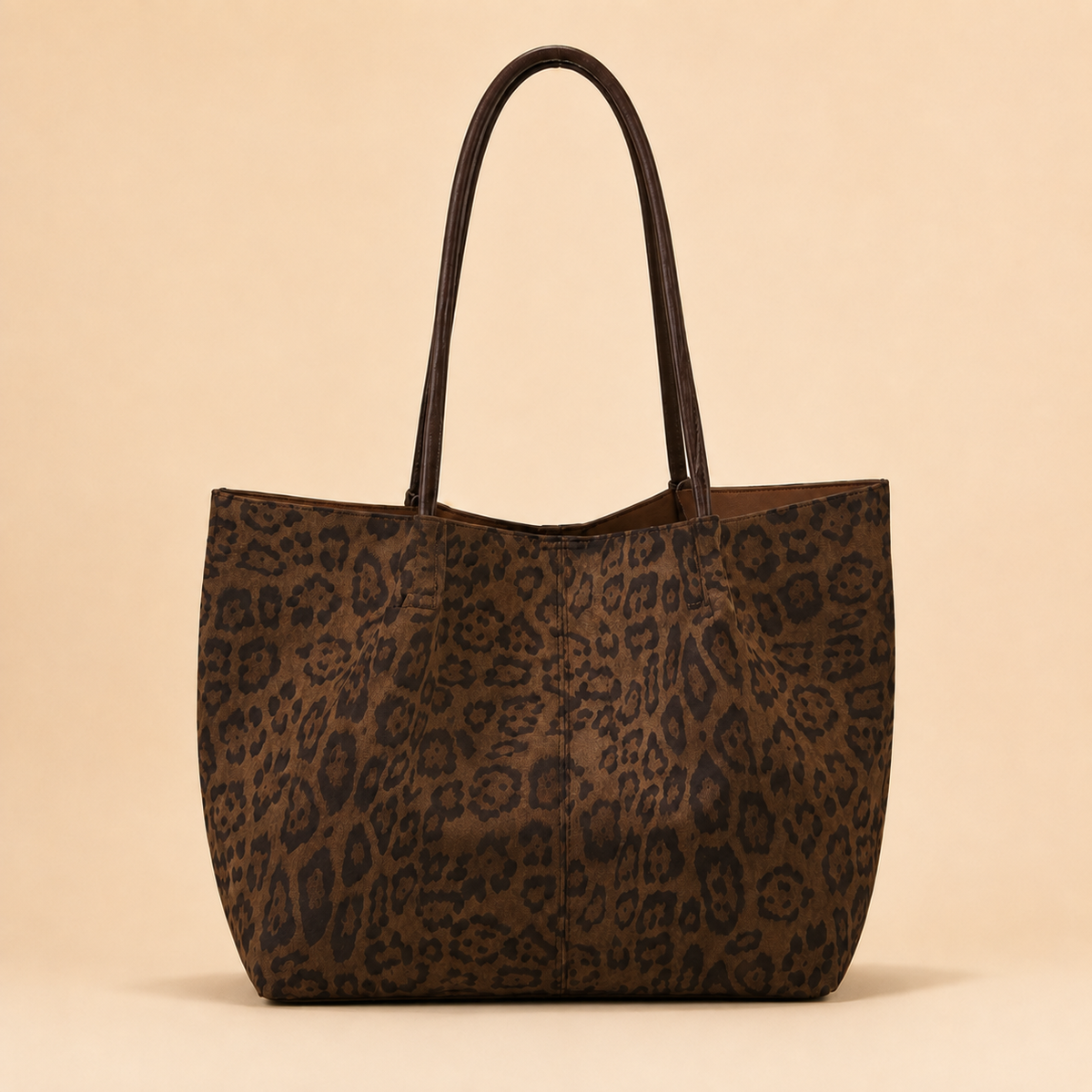 Velmora Leopard Tote – Geräumiger Alltagsstil für jeden Anlass
