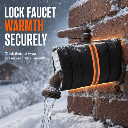 ❄️ Outdoor Faucet Freeze Protection Cover – 3-Layer Insulated Design
