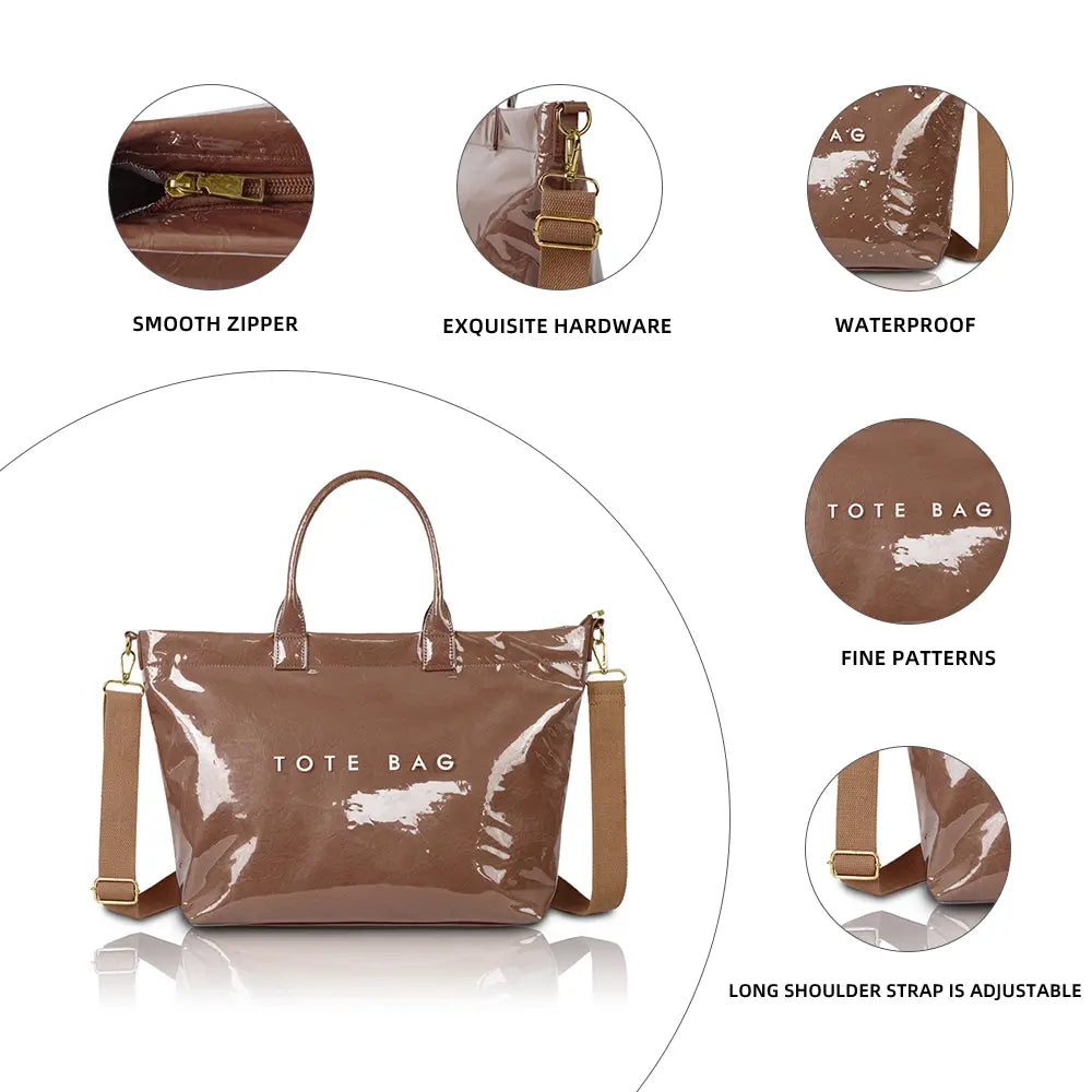 Women's Elegant Commuter Everyday Tote Bag