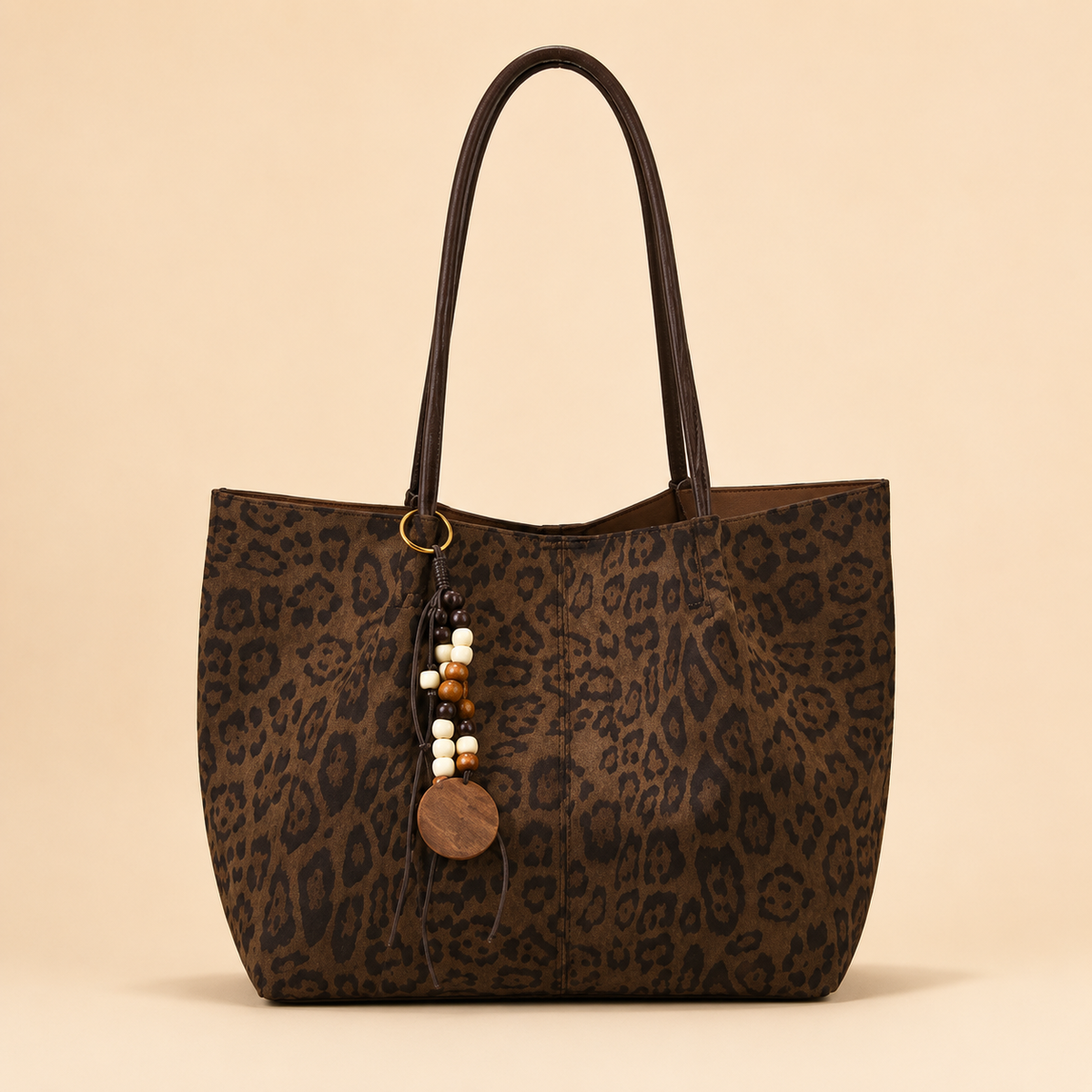 Velmora Leopard Tote – Geräumiger Alltagsstil für jeden Anlass