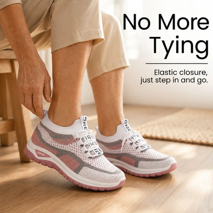 Orthora Comfy – Bequeme orthopädische Sneaker für Senioren mit Fußgewölbestütze