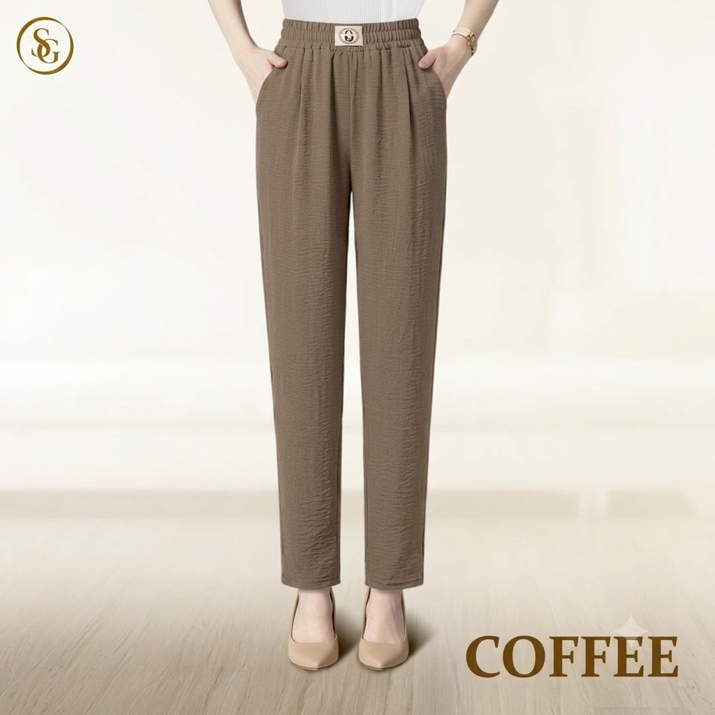 SoftGlamor - LETZTER TAG SALE 70% RABATT - Damen Ultraweiche perfekt fallende Schlupfhose