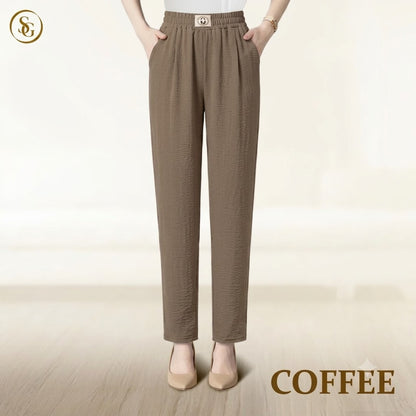 SoftGlamor - LETZTER TAG SALE 70% RABATT - Damen Ultraweiche perfekt fallende Schlupfhose