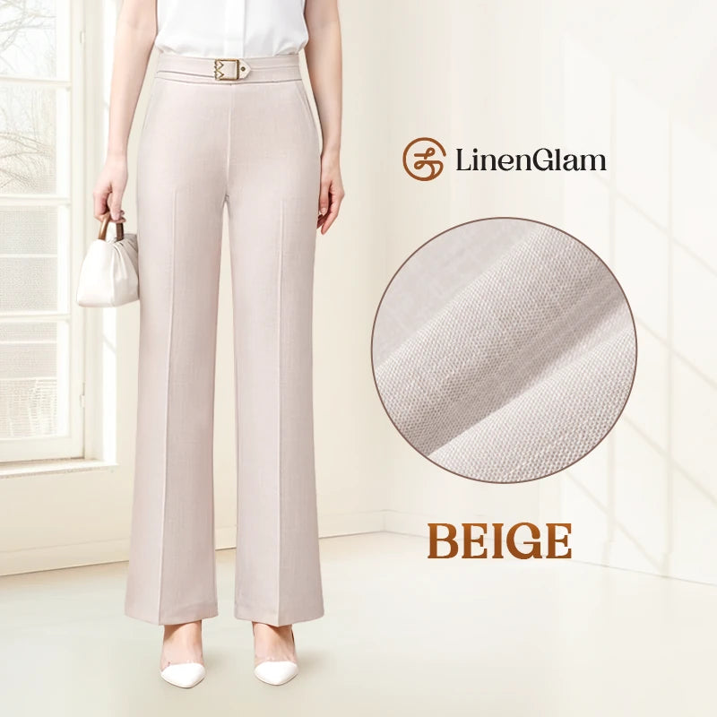 LinenGlam - LAST DAY 70% OFF - Women's All-Season Wide Leg Pants