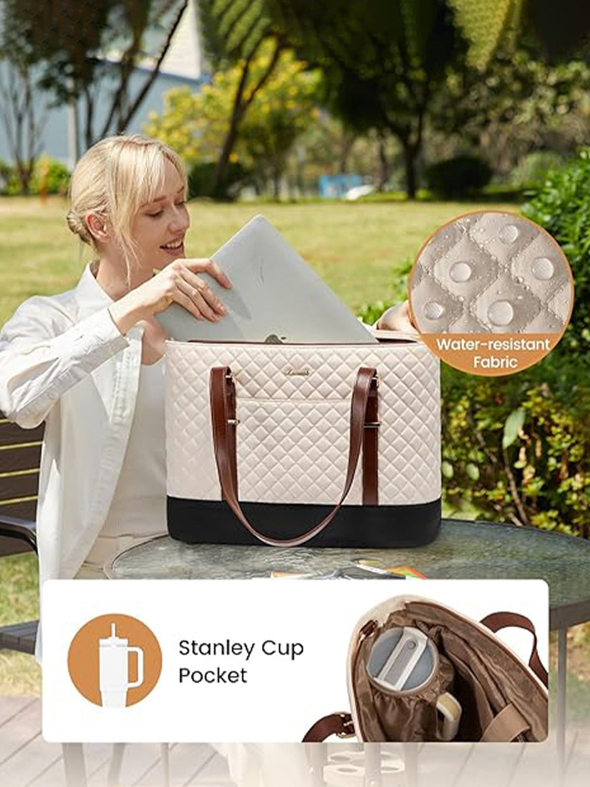 Laptop Tote Bag, 15.6" 17.3"