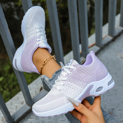 Orthopedic sneakers with a cushioned feel and breathable uppers.