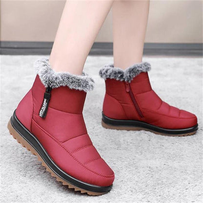 Women's Winter Waterproof Warm Cotton Boots👢