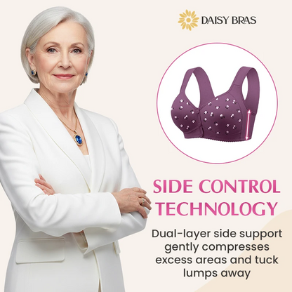 Daisy Bra – LETZTER TAG 80 % RABATT – Bequemer & Praktischer Vorderverschluss-BH