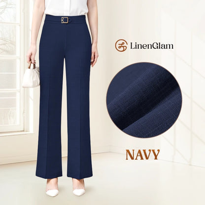 LinenGlam - LAST DAY 70% OFF - Women's All-Season Wide Leg Pants