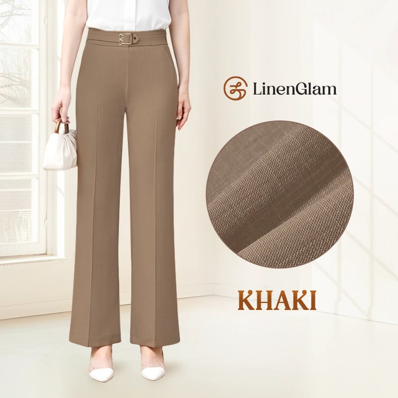 LinenGlam - LAST DAY 70% OFF - Women's All-Season Wide Leg Pants