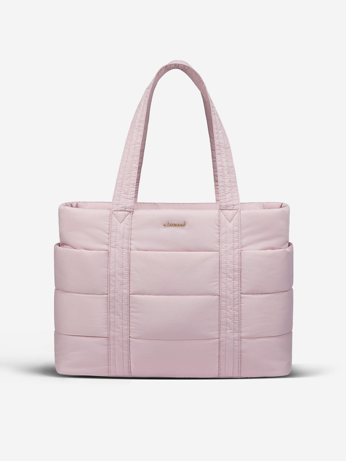 Large Puffer Work Tote Bag, 15.6" 17"
