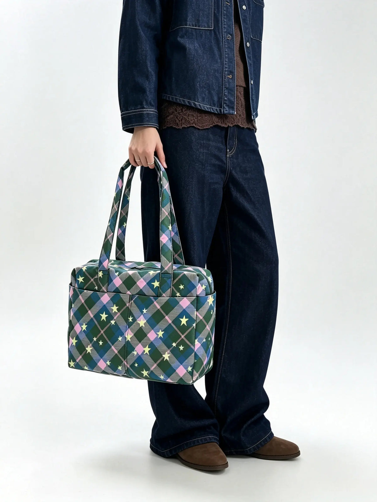 Everyday Cloud Top Handle Tote Bag