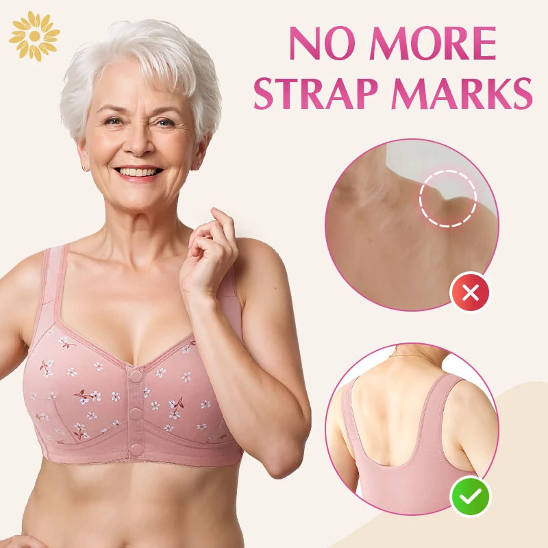 Daisy Bra – LETZTER TAG 80 % RABATT – Bequemer & Praktischer Vorderverschluss-BH
