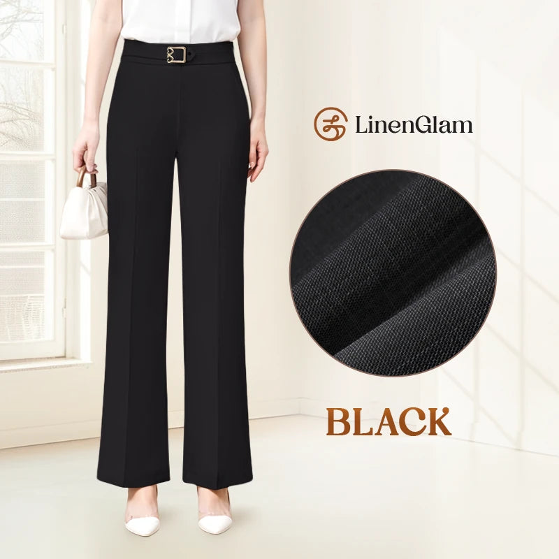LinenGlam - LAST DAY 70% OFF - Women's All-Season Wide Leg Pants
