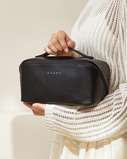 PU Leather Travel Makeup Bag