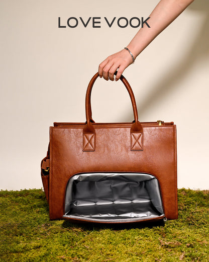 Lunch Compartment Tote Bag 15.6" 17.3"