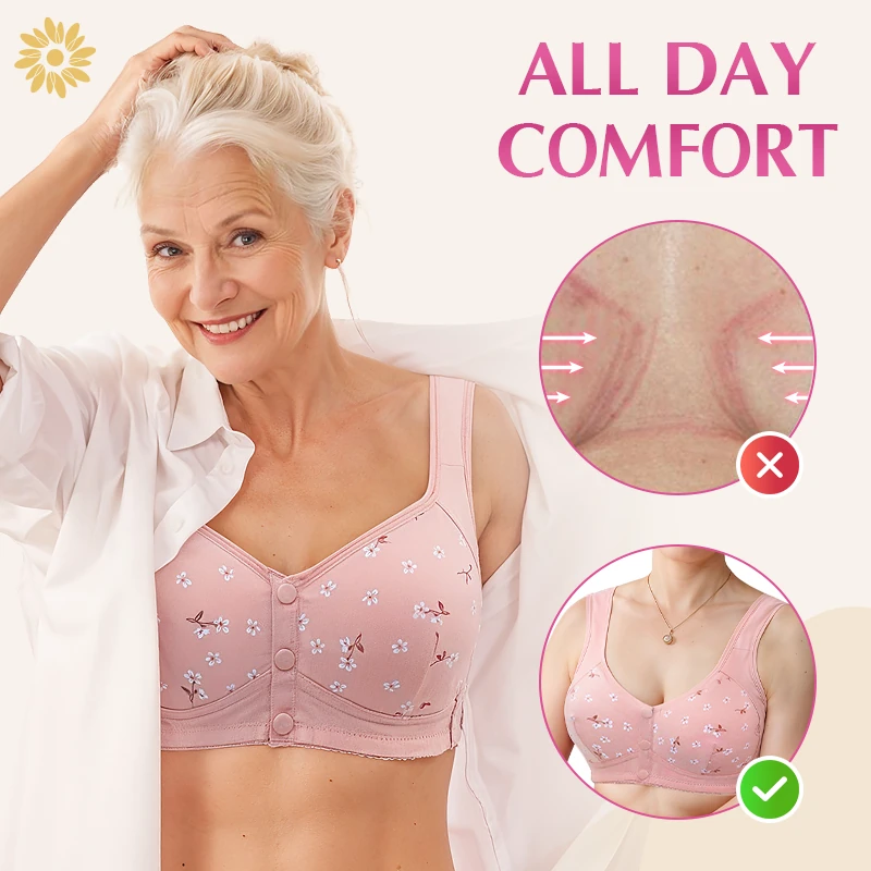 Daisy Bra – LETZTER TAG 80 % RABATT – Bequemer & Praktischer Vorderverschluss-BH