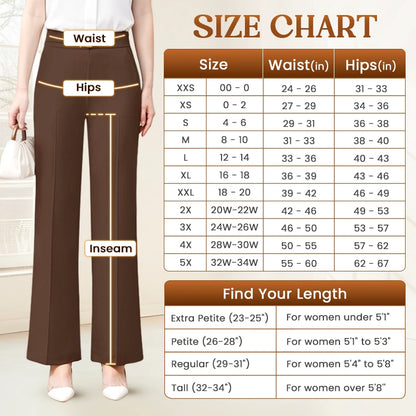 LinenGlam - LAST DAY 70% OFF - Women's All-Season Wide Leg Pants