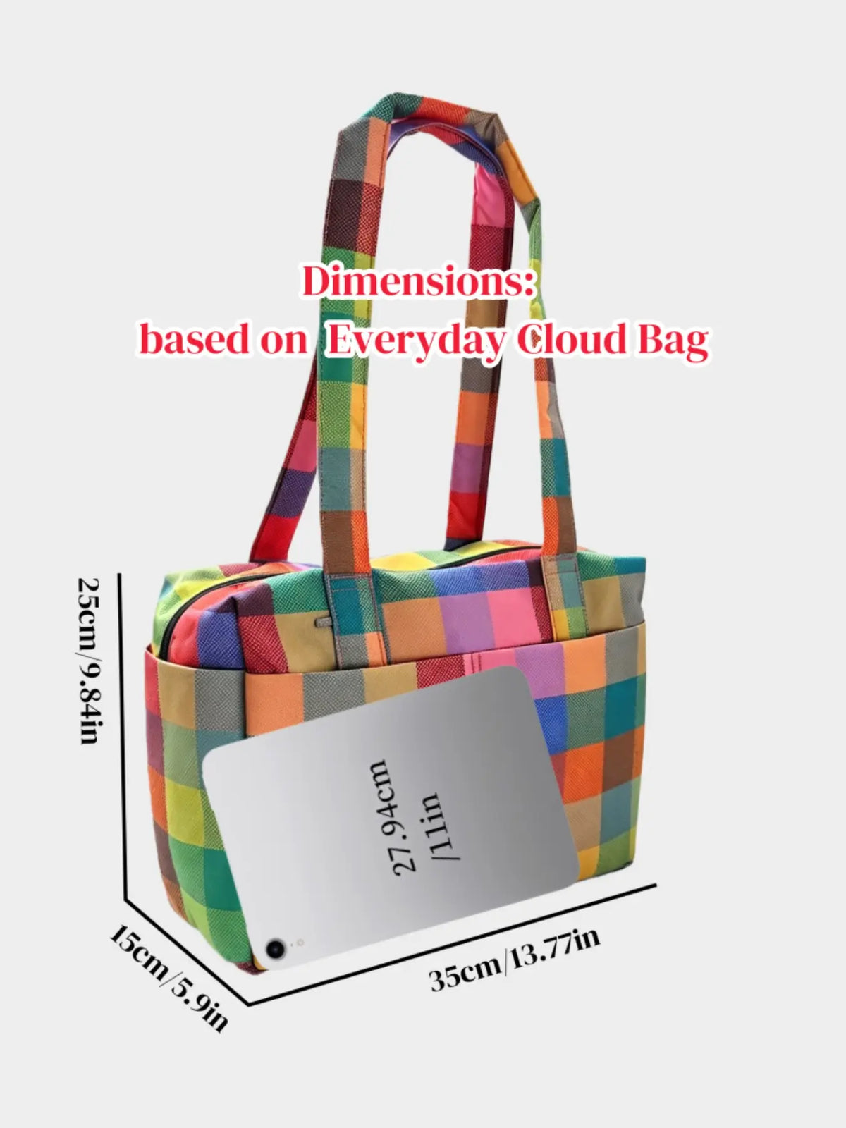 Everyday Cloud Top Handle Tote Bag
