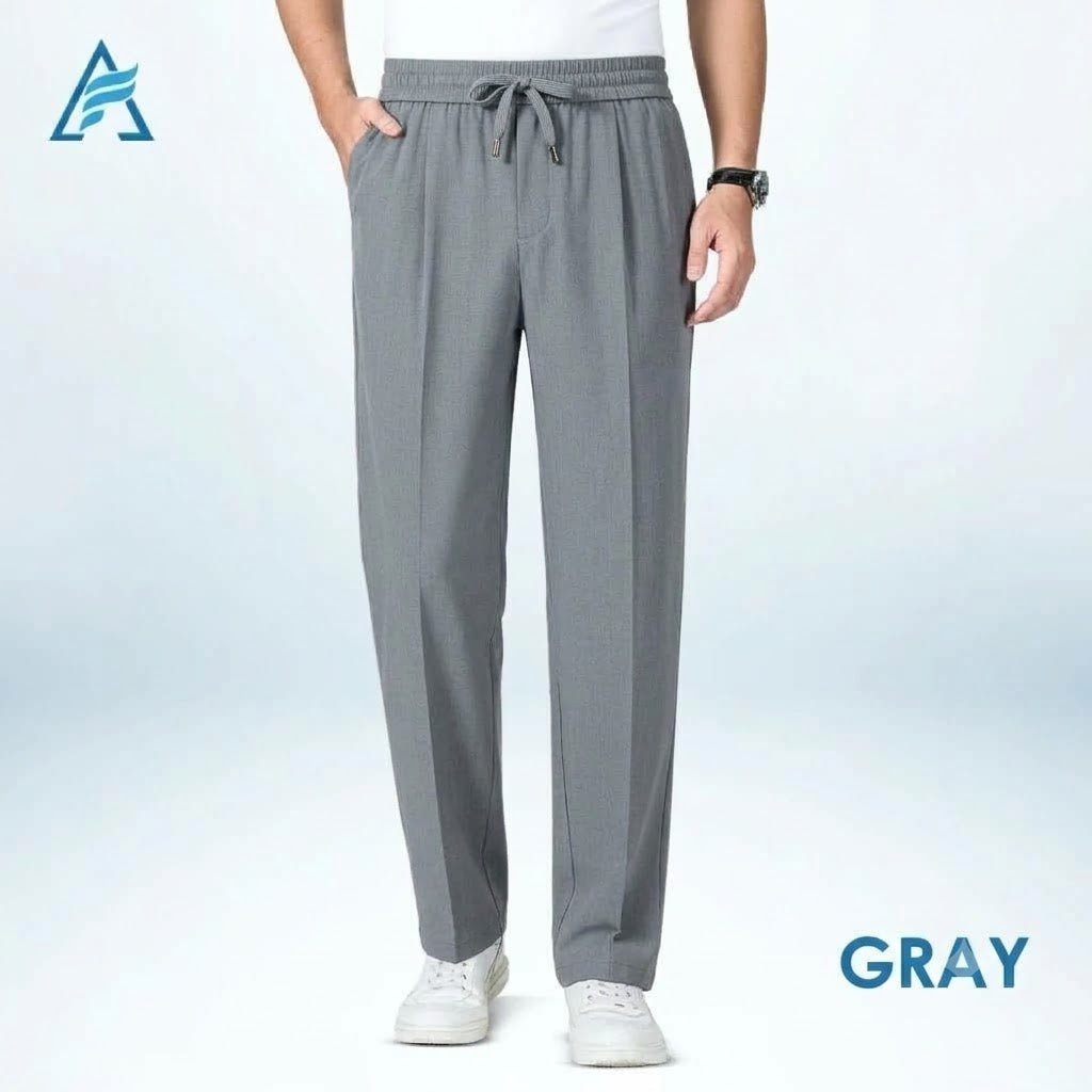 AirFlexion – LETZTER TAG 70 % RABATT – Stretch-Freizeithose mit lockerem Schnitt