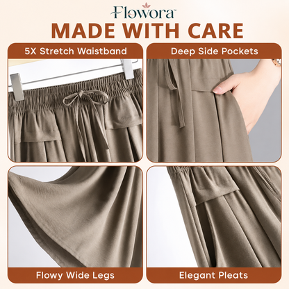 Flowora™ – Entspannte, weite Cropped-Culottes