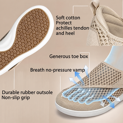 2026 ComfortStep™ Extra Wide Toe Adjustable Walking Shoes – Lightweight, Breathable & Non-Slip