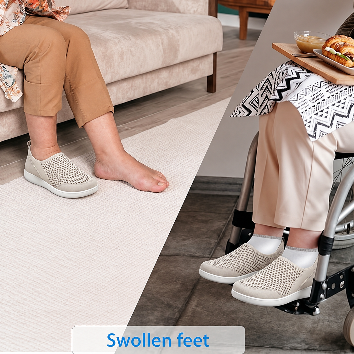 2026 ComfortStep™ Extra Wide Toe Adjustable Walking Shoes – Lightweight, Breathable & Non-Slip