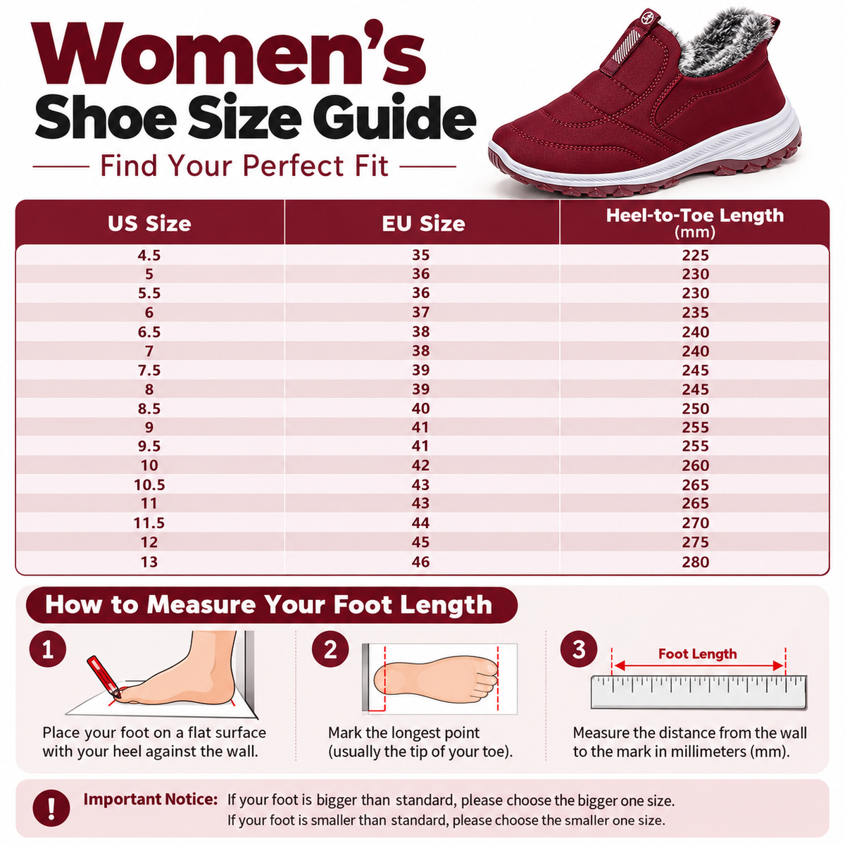 2026 New Arrival – Women’s Warm Fur-Lined Snow Boots | Lightweight Waterproof Slip-On Ankle Boots for Fall & Winter
