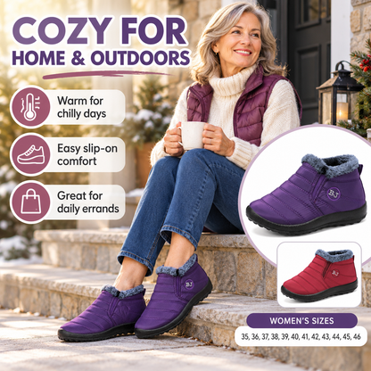 2026 Lightweight Snow Boots – Cozy Fleece-Lined Everyday Footwear