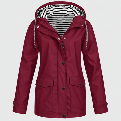 🌦️✨ Women's Outdoor Waterproof Windproof Jacket