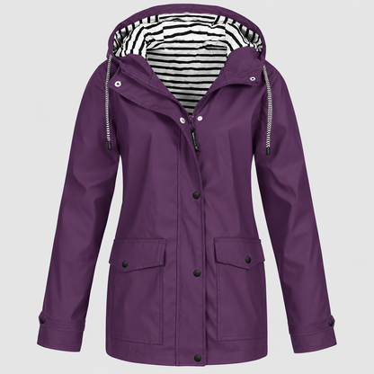 🌦️✨ Women's Outdoor Waterproof Windproof Jacket