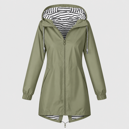🌧️ Ready When the Weather Turns⚡️Women's Waterproof Hooded Outdoor Jacket