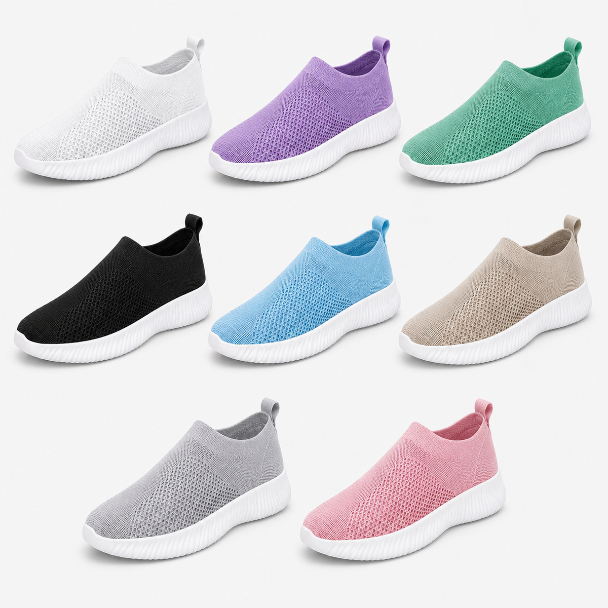 Stretch-Strick-Slipper