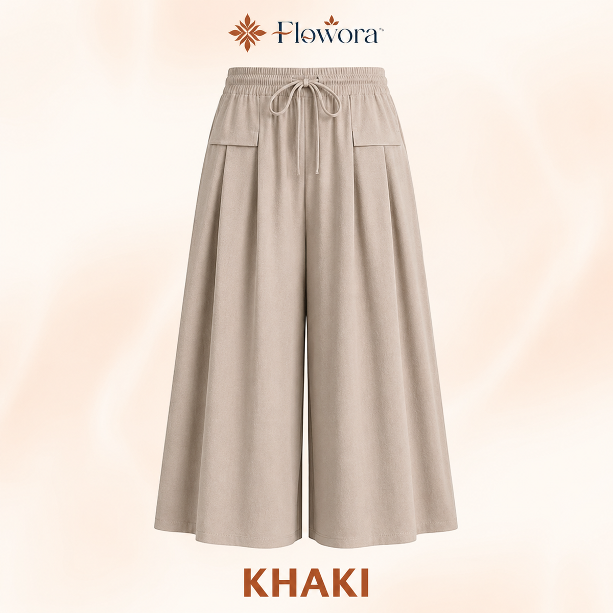 Flowora™ – Entspannte, weite Cropped-Culottes